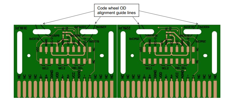 Broadcom HEDS-9830EVB Evaluation Board